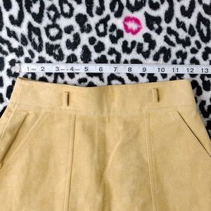 Ciao Sport Ltd Hannah Suede Belt Loop Vintage Skirt